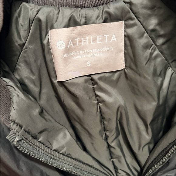 Athleta Dark Green Utility Jacket - Picture 4 of 9